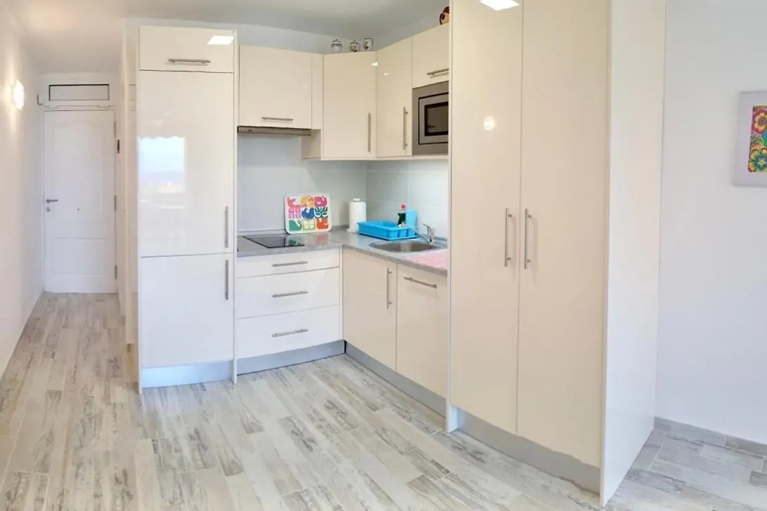 Sea View Studio Apartment Playa De La Arena D 푸에르토 데 산티아고
