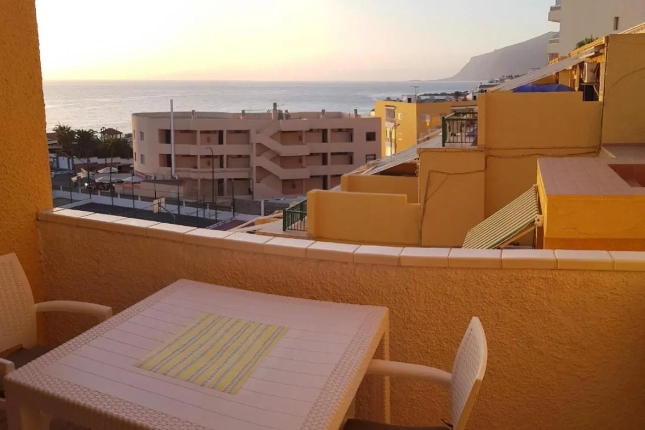 Sea view studio apartment Playa de la Arena D Puerto de Santiago  0*, Puerto de Santiago (Tenerife)
